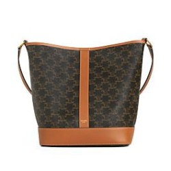 Replica Celine Secchio Medio Marrone