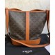 Replica Celine Secchio Medio Marrone