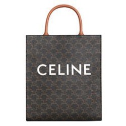 Replica Celine Small Cabas Vertical Brown