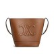 Replica Celine Secchiello Piccolo Cuir Triomphe Coffee