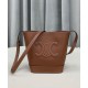 Replica Celine Secchiello Piccolo Cuir Triomphe Coffee