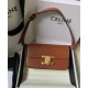 Replica Borsa a spalla Celine Triomphe 194143 Caffè