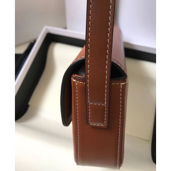 Replica Borsa a spalla Celine Triomphe 194143 Caffè