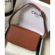 Replica Borsa a spalla Celine Triomphe 194143 Caffè