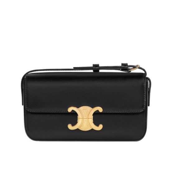 Replica Borsa a spalla Celine Triomphe 194143 Nera