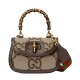 Replica Borsa Small Jumbo GG Con Bamboo 675797 Caffè Scuro