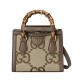 Replica Diana Jumbo GG Mini Tote Bag 655661 Caffè scuro