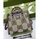 Replica Borsa tote piccola Diana Jumbo GG 660195 Caffè scuro