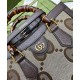 Replica Borsa tote piccola Diana Jumbo GG 660195 Caffè scuro