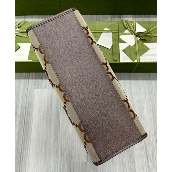 Replica Borsa Tote con jumbo GG 678839 Caffè scuro Replica Borsa Tote con jumbo GG 678839 Caffè scuro
