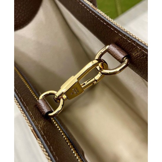 Replica Borsa Tote con jumbo GG 678839 Caffè scuro Replica Borsa Tote con jumbo GG 678839 Caffè scuro