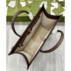 Replica Borsa Tote con jumbo GG 678839 Caffè scuro
