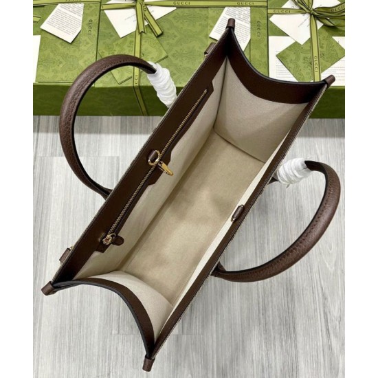 Replica Borsa Tote con jumbo GG 678839 Caffè scuro Replica Borsa Tote con jumbo GG 678839 Caffè scuro