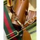 Replica Borsa Small Top Handle Con Bamboo 675797 Coffee