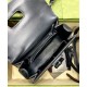 Replica Borsa Small Top Handle Con Bamboo 675797 Nero