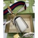 Replica Borsa Small Top Handle Con Bamboo 675797 Cream