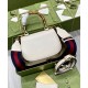 Replica Borsa Small Top Handle Con Bamboo 675797 Cream