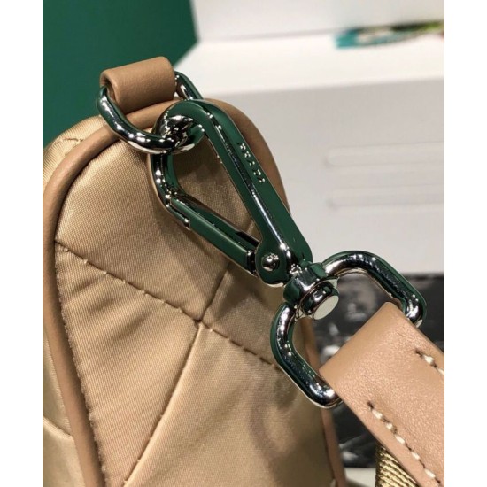 Replica Prada Borsa a spalla imbottita in nylon 1BC151