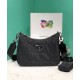 Replica Prada Borsa a spalla imbottita in nylon 1BC151