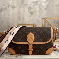 Replica Diane Satchel Monogram Canvas M45985