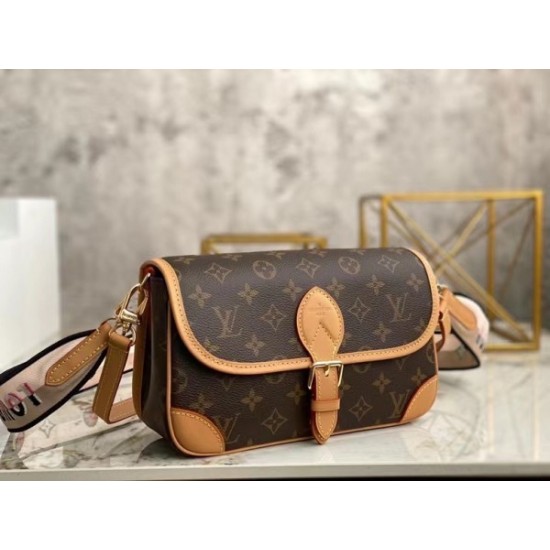 Replica Diane Satchel Monogram Canvas M45985