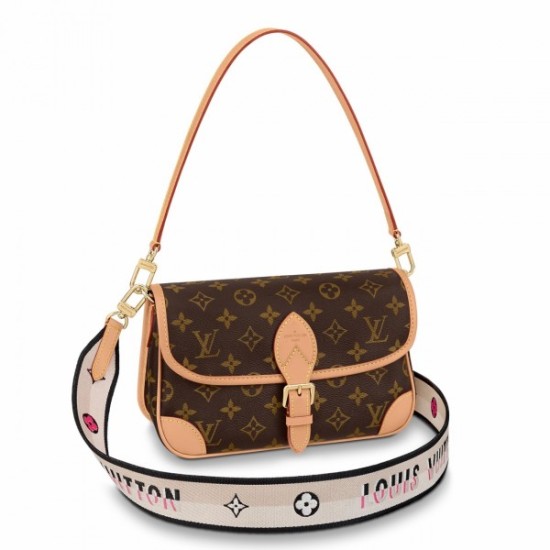 Replica Diane Satchel Monogram Canvas M45985