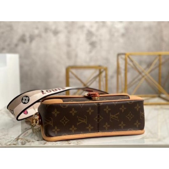 Replica Diane Satchel Monogram Canvas M45985