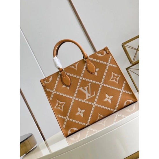 Replica Onthego MM Bag Monogram Empreinte M46015