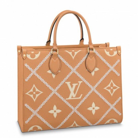 Replica Onthego MM Bag Monogram Empreinte M46015