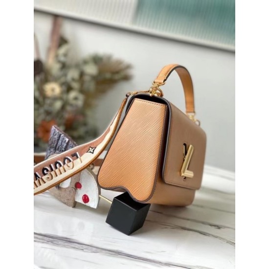 Replica Borsa Twist MM con cinturino Jacquard M57506