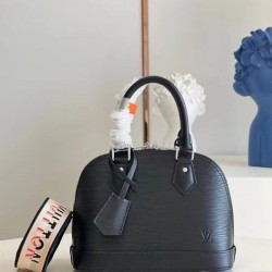 Replica Borsa Epi Alma BB con cinturino jacquard M59217