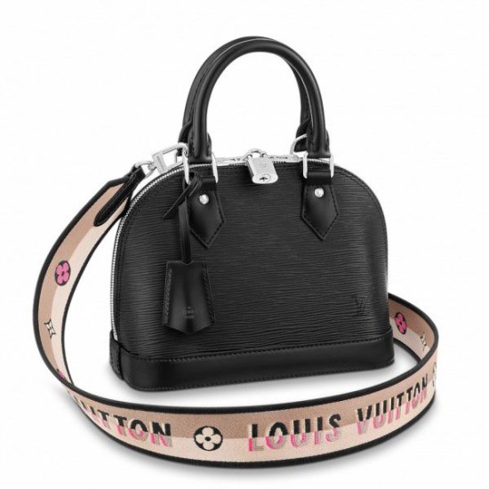 Replica Borsa Epi Alma BB con cinturino jacquard M59217