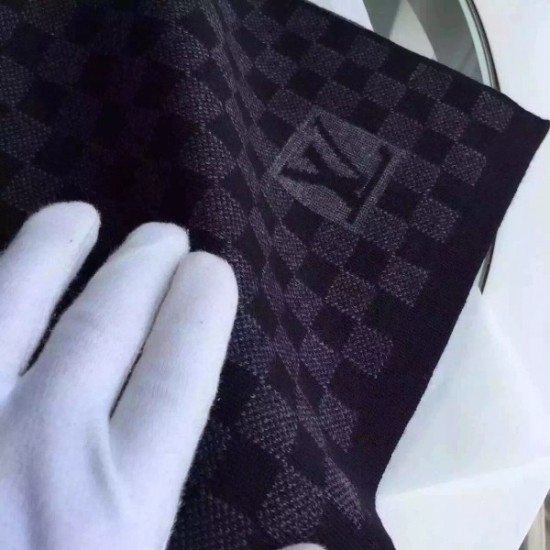 Replica Sciarpa Petit Damier Graphite NM M74200