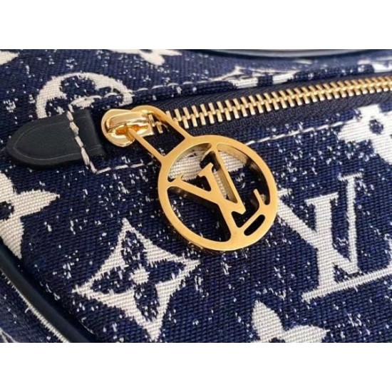 Replica Borsa Loop In Denim Monogram M81166