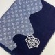 Replica Sciarpa a goccia con monogramma MP3255