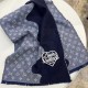 Replica Sciarpa a goccia con monogramma MP3255