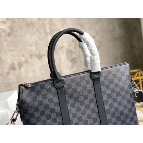 Replica Anton Valigetta Damier Graphite N40024