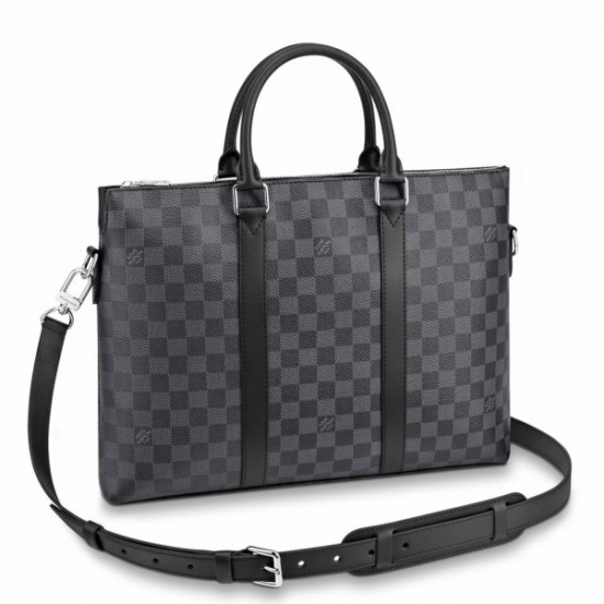 Replica Anton Valigetta Damier Graphite N40024