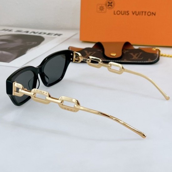 Replica Occhiali da sole LV Edge neri Z1473E Replica Occhiali da sole LV Edge neri Z1473E