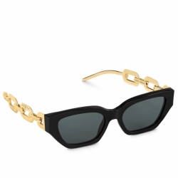 Replica Occhiali da sole LV Edge neri Z1473E