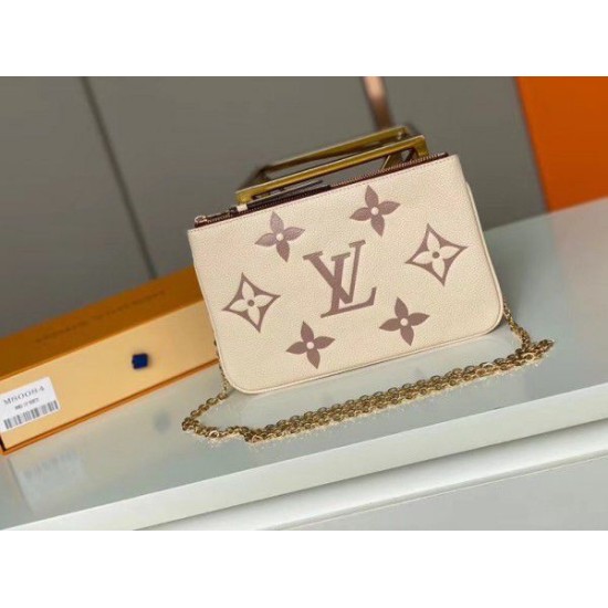 Replica Pochette Double Zip Monogram Empreinte M80084