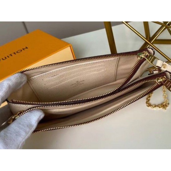 Replica Pochette Double Zip Monogram Empreinte M80084