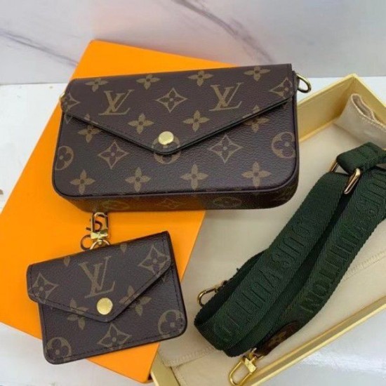 Replica Feicie Strap Go Monogram Canvas M80091