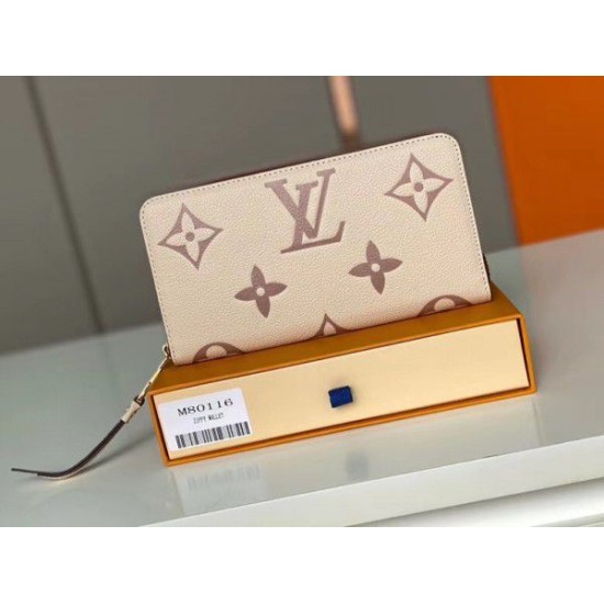 Replica Zippy Portafoglio Bicolor Monogram Empreinte M80116