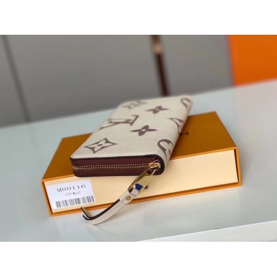 Replica Zippy Portafoglio Bicolor Monogram Empreinte M80116
