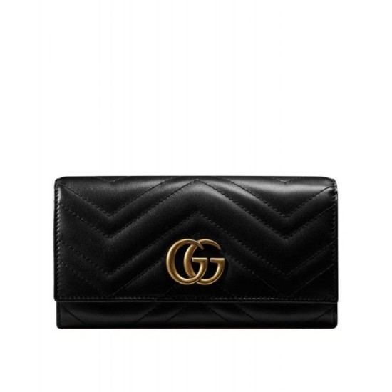 Replica GG Marmont continental wallet 443436