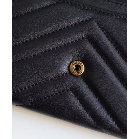 Replica GG Marmont continental wallet 443436