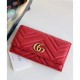 Replica Portafoglio GG Marmont continental 443436 Rosso