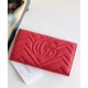 Replica Portafoglio GG Marmont continental 443436 Rosso