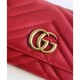 Replica Portafoglio GG Marmont continental 443436 Rosso